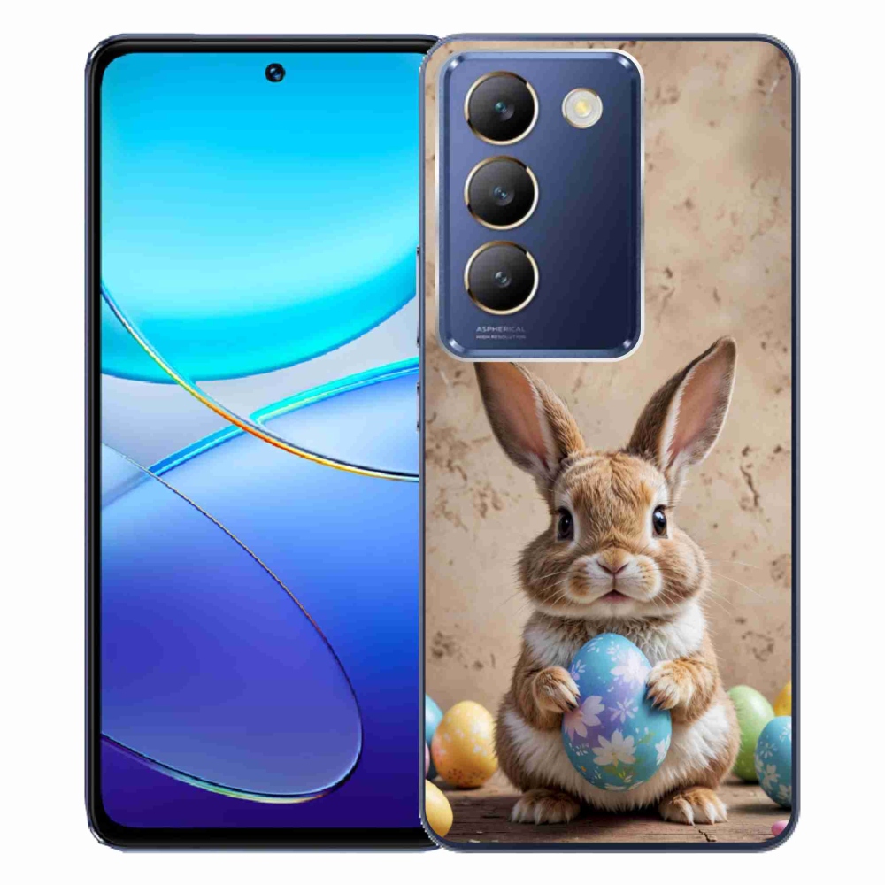 Gelový kryt mmCase na Vivo V40 SE/5G - velikonoční králíček