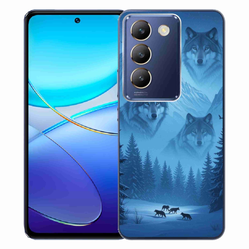 Gelový kryt mmCase na Vivo V40 SE/5G - vlčí smečka