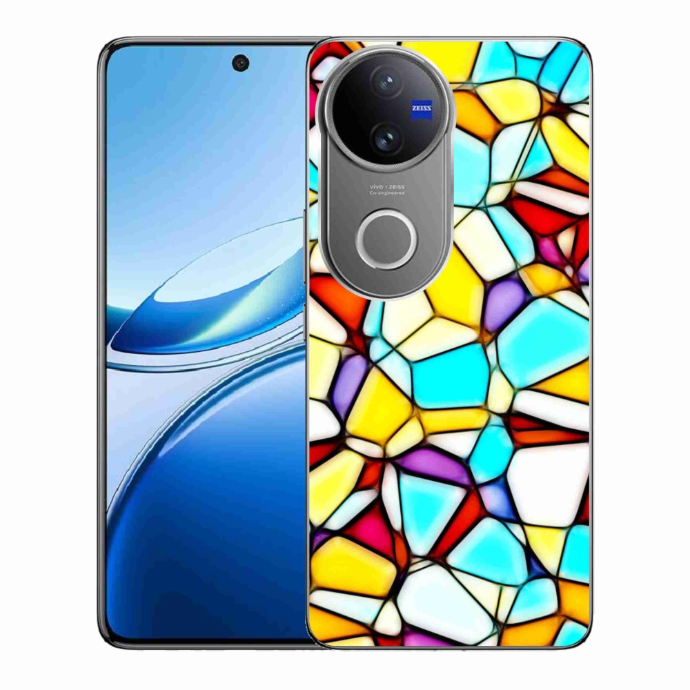 Gelový kryt mmCase na Vivo V50 5G - abstraktní motiv 40