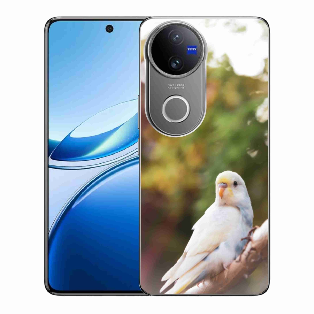 Gelový kryt mmCase na Vivo V50 5G - andulka bílá