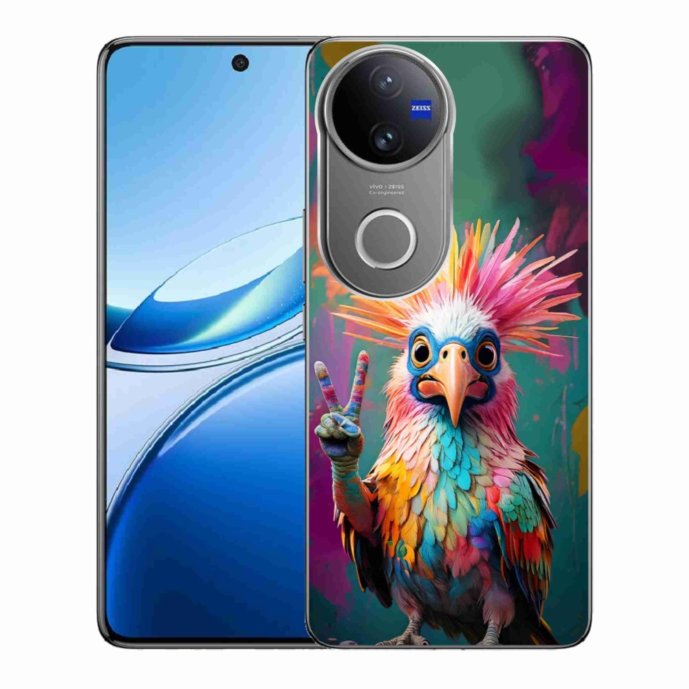 Gelový kryt mmCase na Vivo V50 5G - barevný rebel