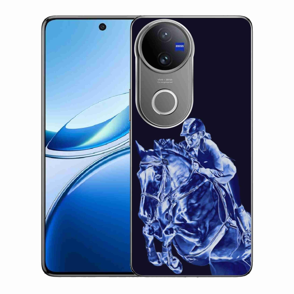 Gelový kryt mmCase na Vivo V50 5G - dostihový kůň