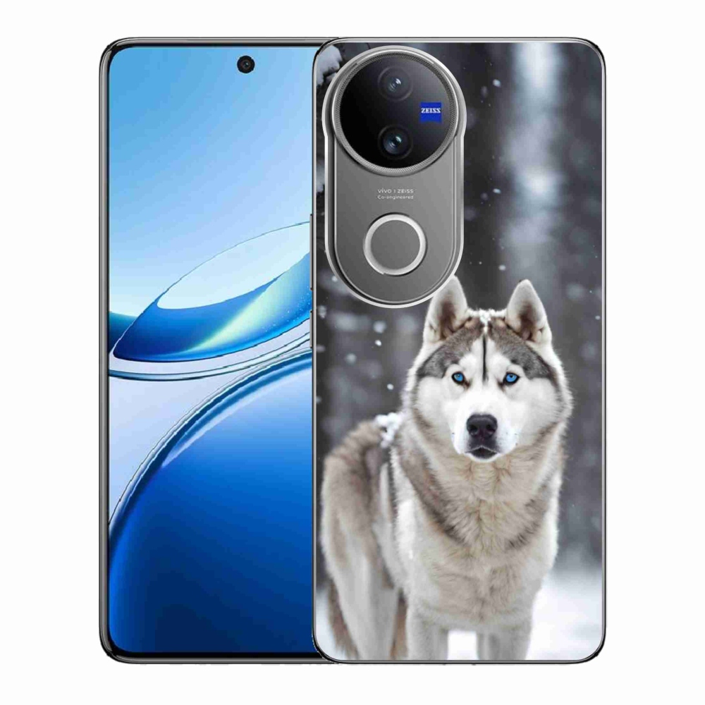 Gelový kryt mmCase na Vivo V50 5G - husky 2