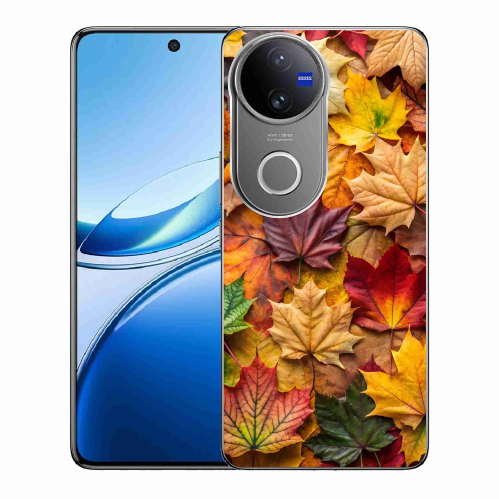 Gelový kryt mmCase na Vivo V50 5G - javorové listy 2