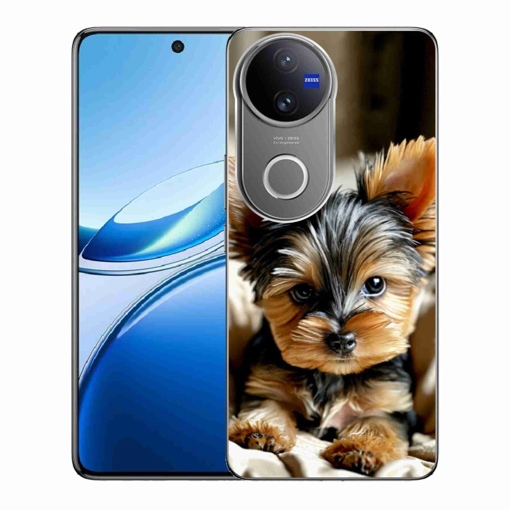 Gelový kryt mmCase na Vivo V50 5G - jorkšír 11