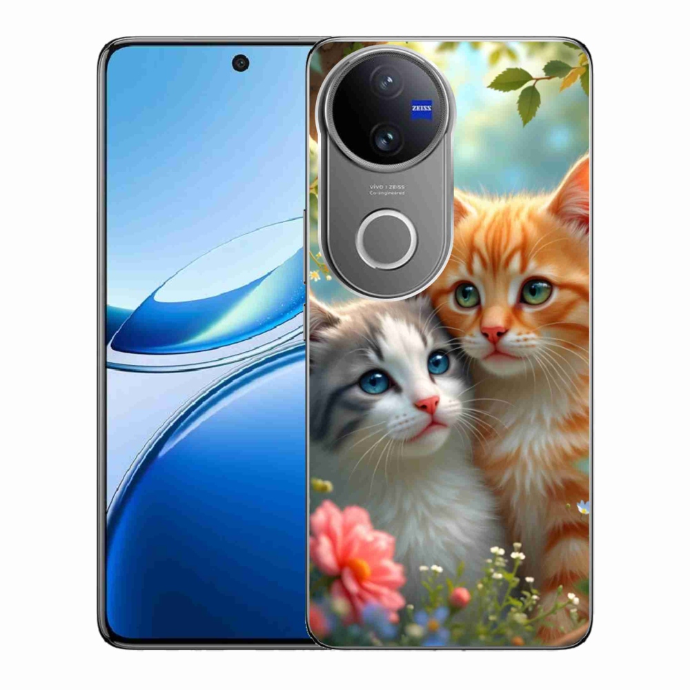 Gelový kryt mmCase na Vivo V50 5G - kočičí láska 2