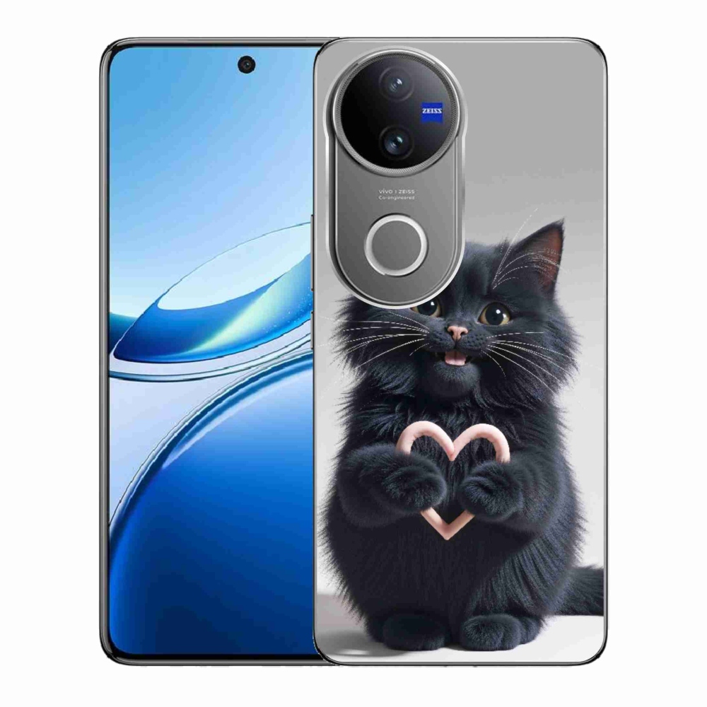 Gelový kryt mmCase na Vivo V50 5G - kočičí láska 3