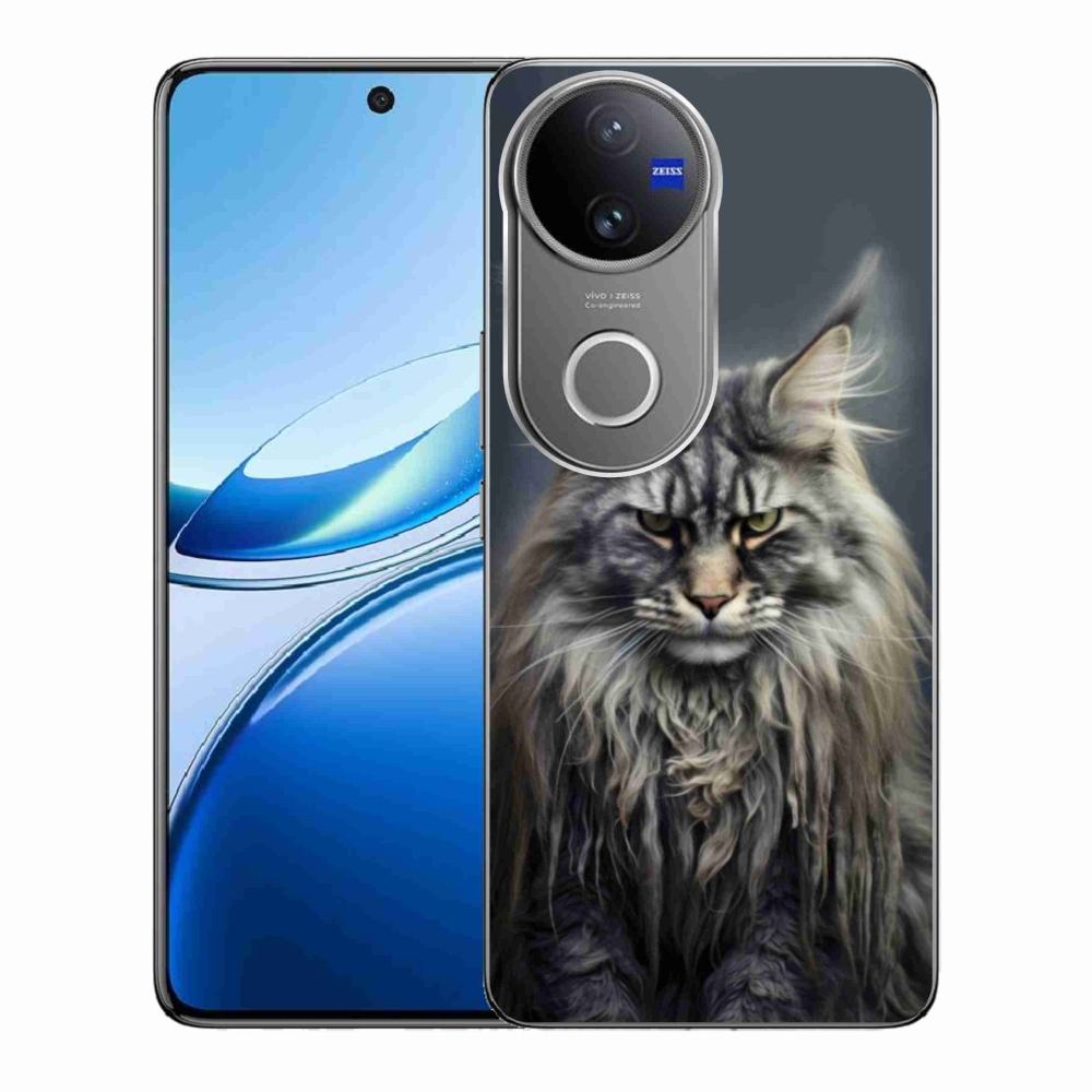 Gelový kryt mmCase na Vivo V50 5G - kočíčí pohled 4