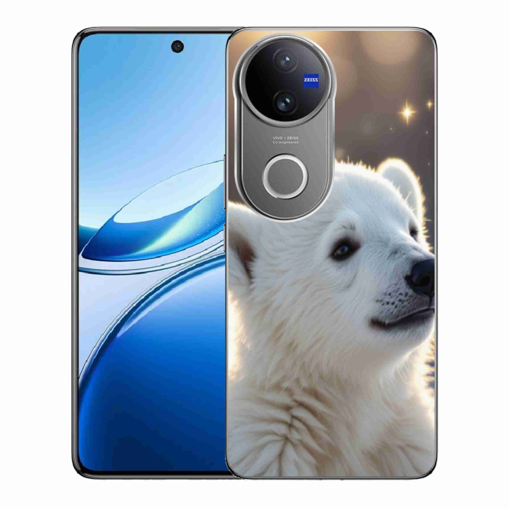 Gelový kryt mmCase na Vivo V50 5G - lední medvěd