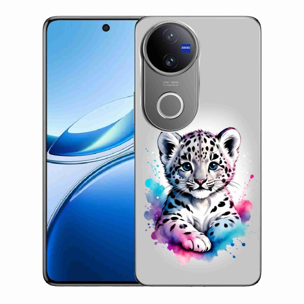 Gelový kryt mmCase na Vivo V50 5G - levhartí mládě