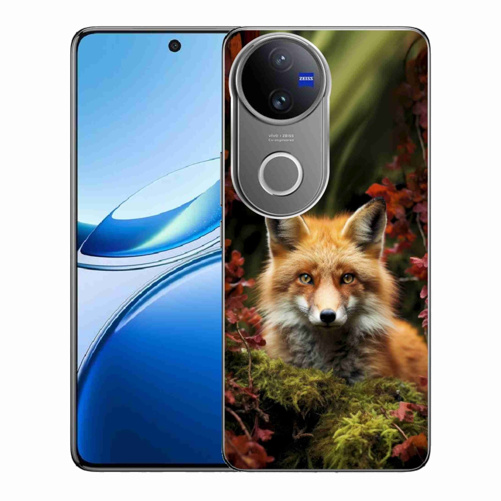 Gelový kryt mmCase na Vivo V50 5G - liška v lese