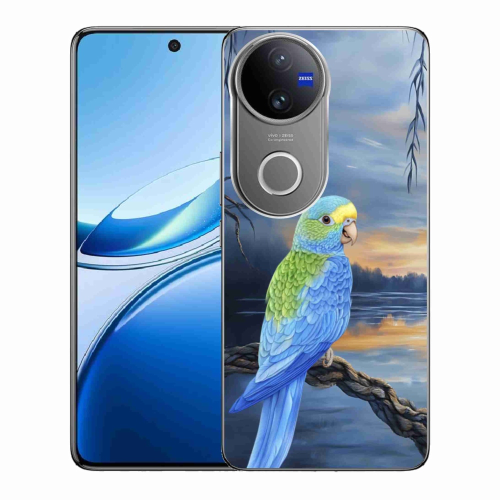 Gelový kryt mmCase na Vivo V50 5G - modrý papoušek