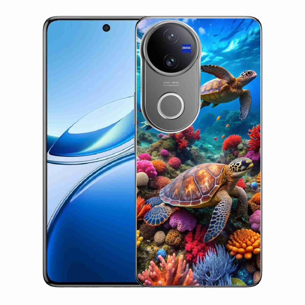 Gelový kryt mmCase na Vivo V50 5G - mořský svět 2