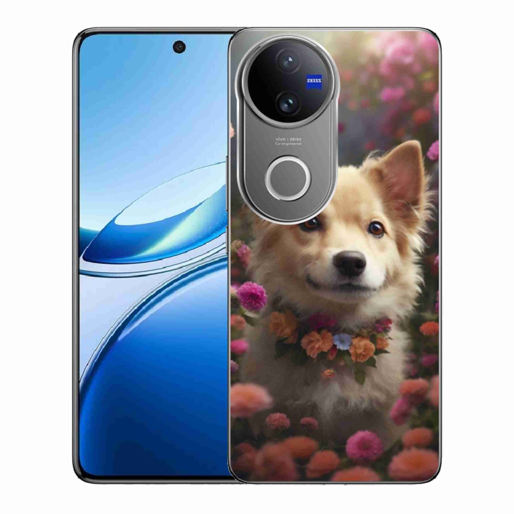 Gelový kryt mmCase na Vivo V50 5G - německý špic