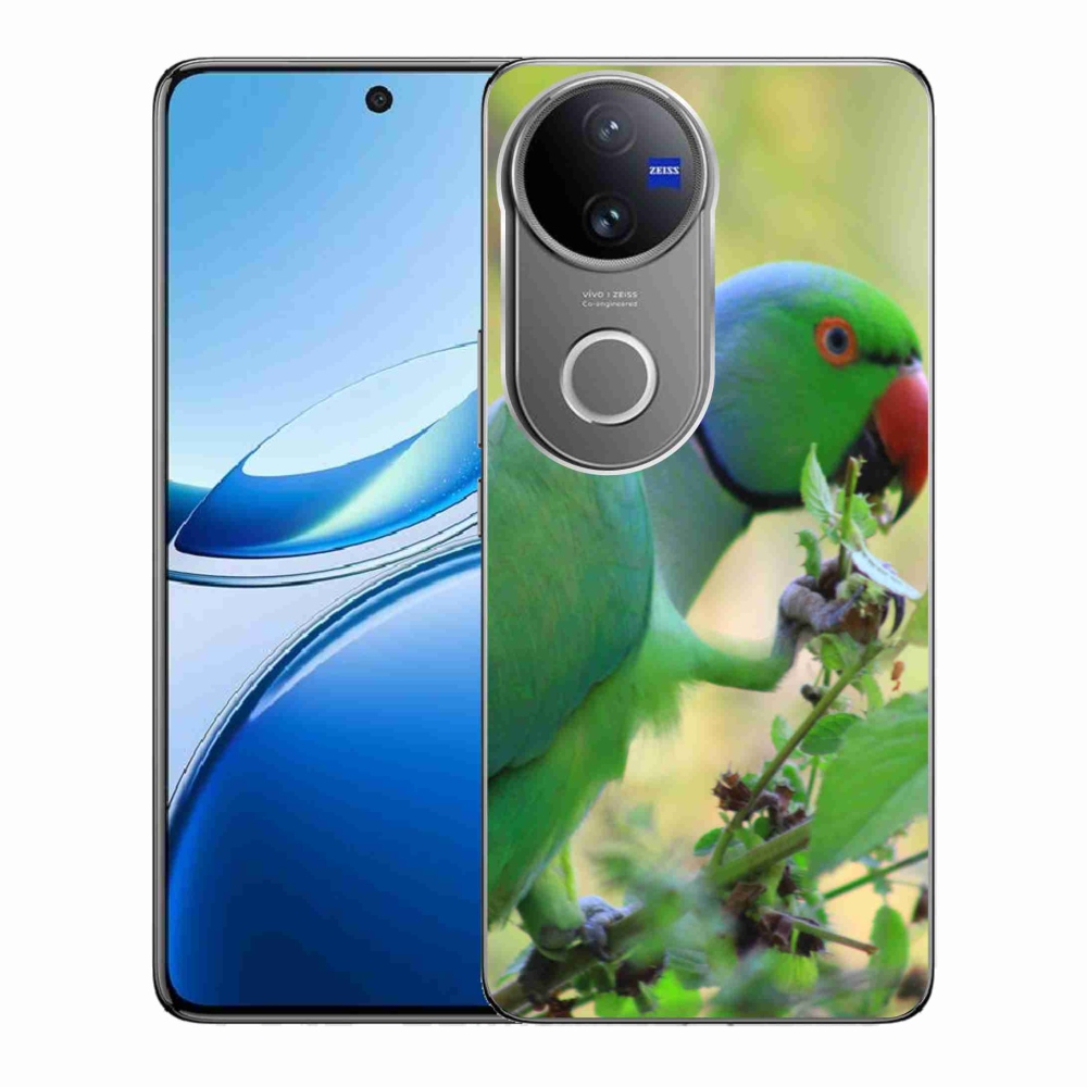Gelový kryt mmCase na Vivo V50 5G - papoušek alexandr