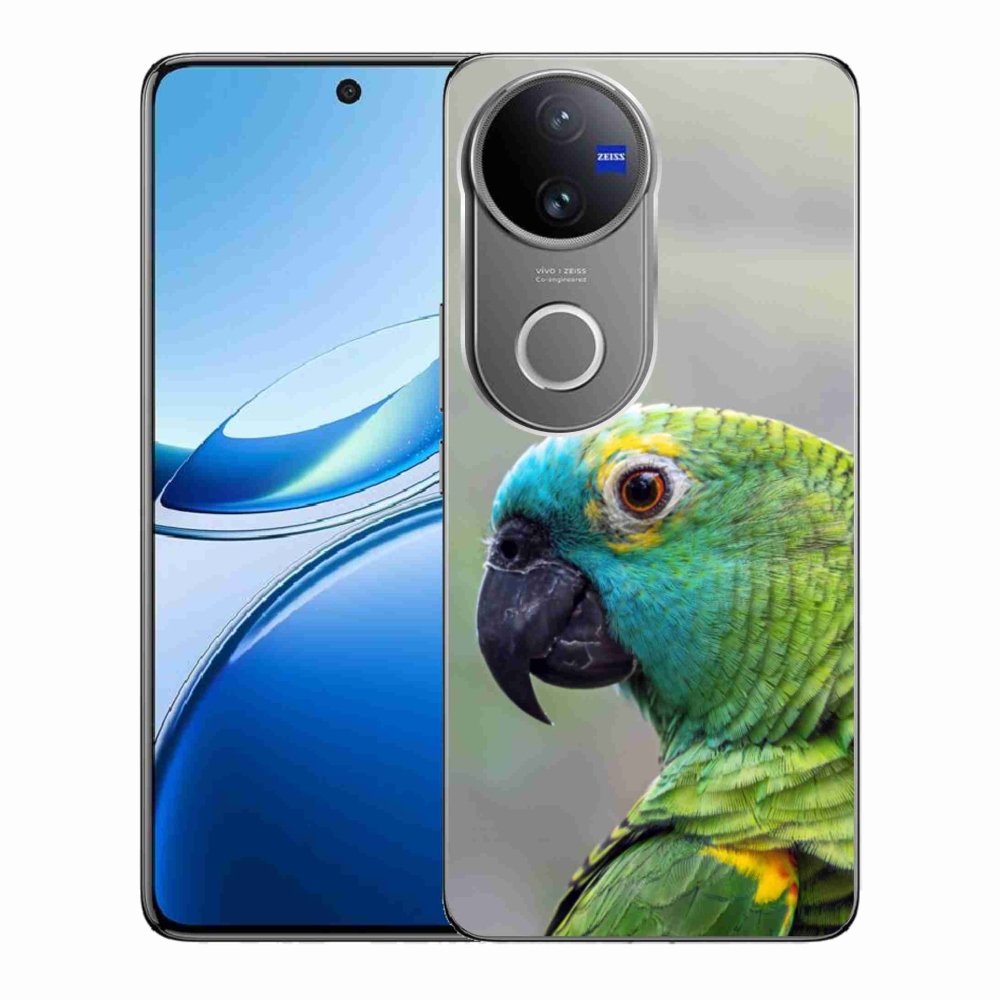 Gelový kryt mmCase na Vivo V50 5G - papoušek amazoňan