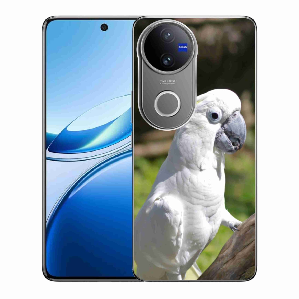 Gelový kryt mmCase na Vivo V50 5G - papoušek kakadu 2