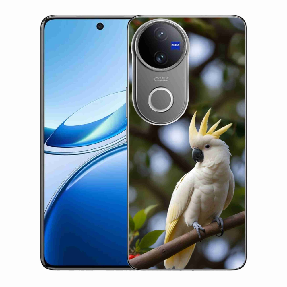 Gelový kryt mmCase na Vivo V50 5G - papoušek kakadu 3
