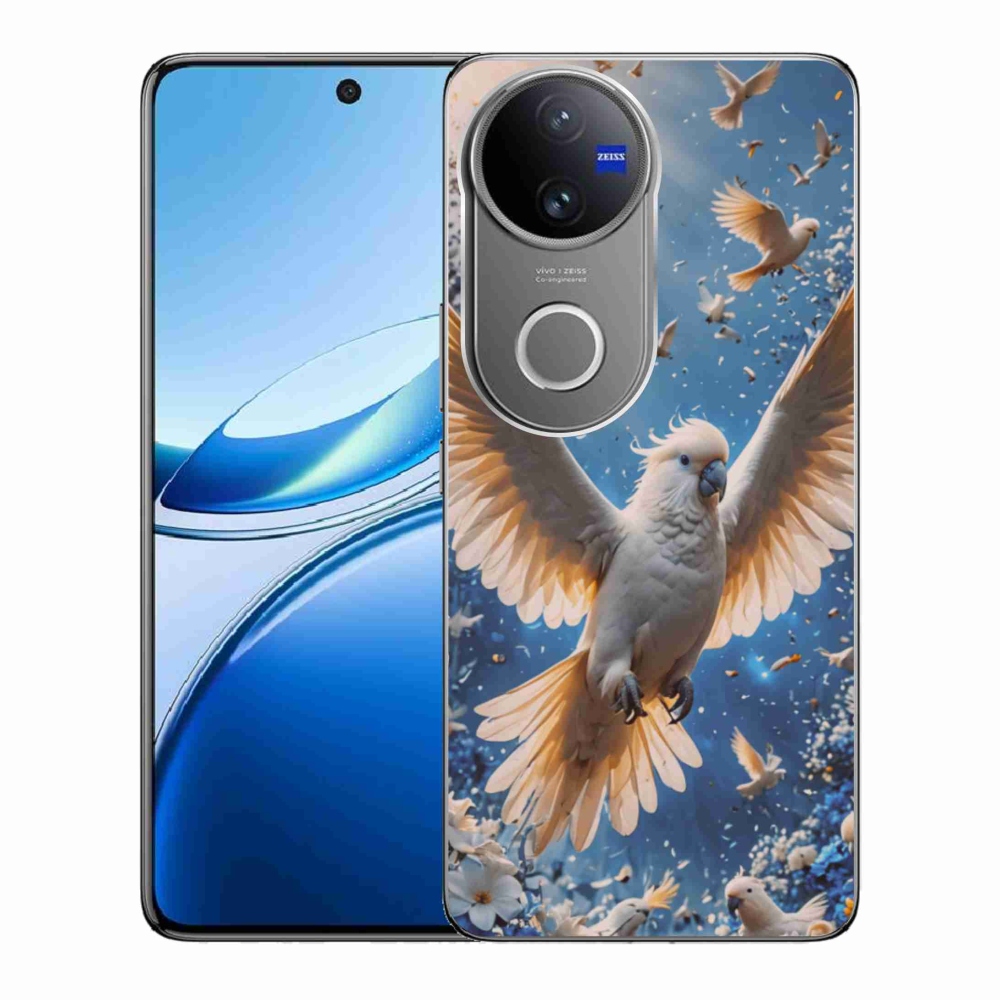Gelový kryt mmCase na Vivo V50 5G - papoušek kakadu