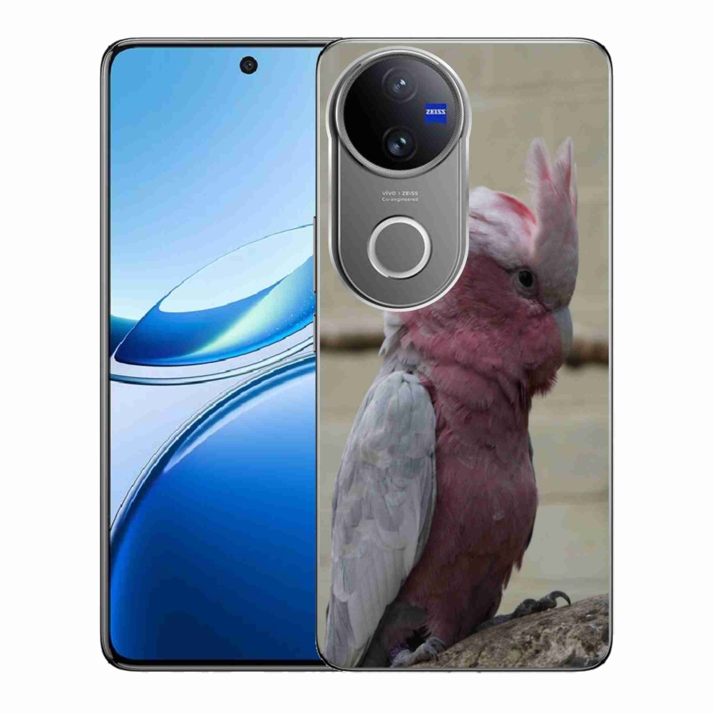 Gelový kryt mmCase na Vivo V50 5G - papoušek kakadu růžový