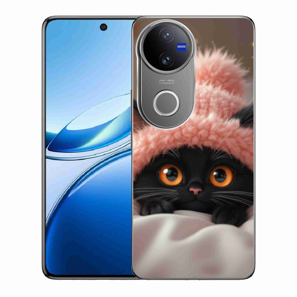 Gelový kryt mmCase na Vivo V50 5G - roztomilé kotě 7