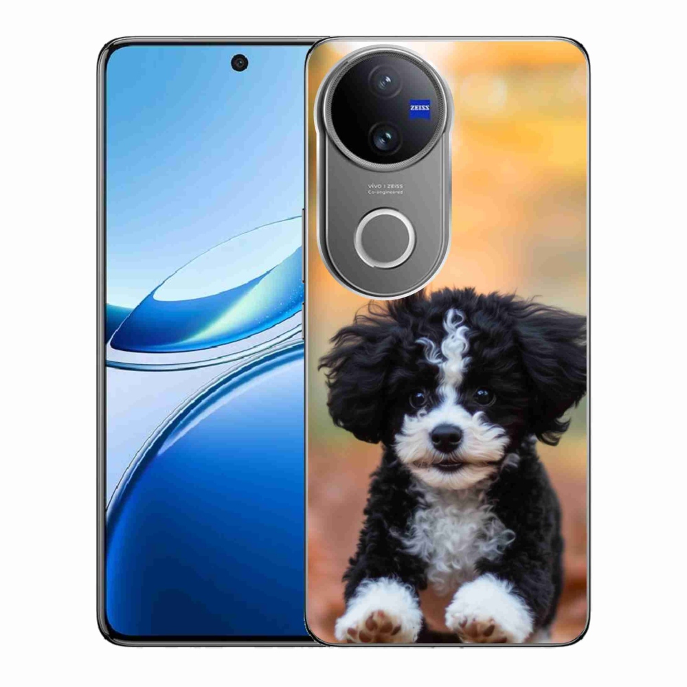 Gelový kryt mmCase na Vivo V50 5G - roztomilé štěně 2