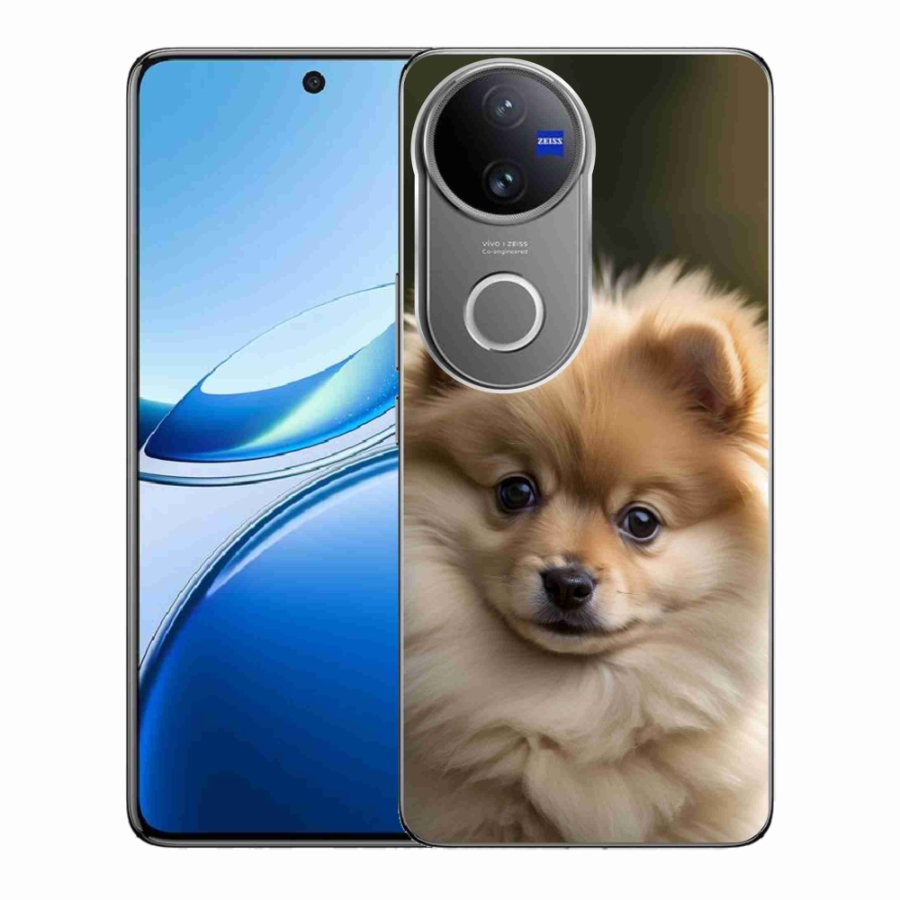 Gelový kryt mmCase na Vivo V50 5G - roztomilý pomeranian 2