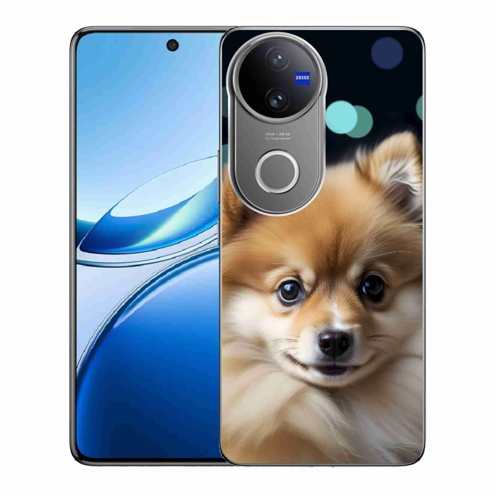 Gelový kryt mmCase na Vivo V50 5G - roztomilý pomeranian