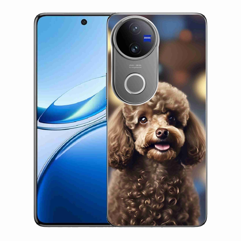 Gelový kryt mmCase na Vivo V50 5G - roztomilý pudl
