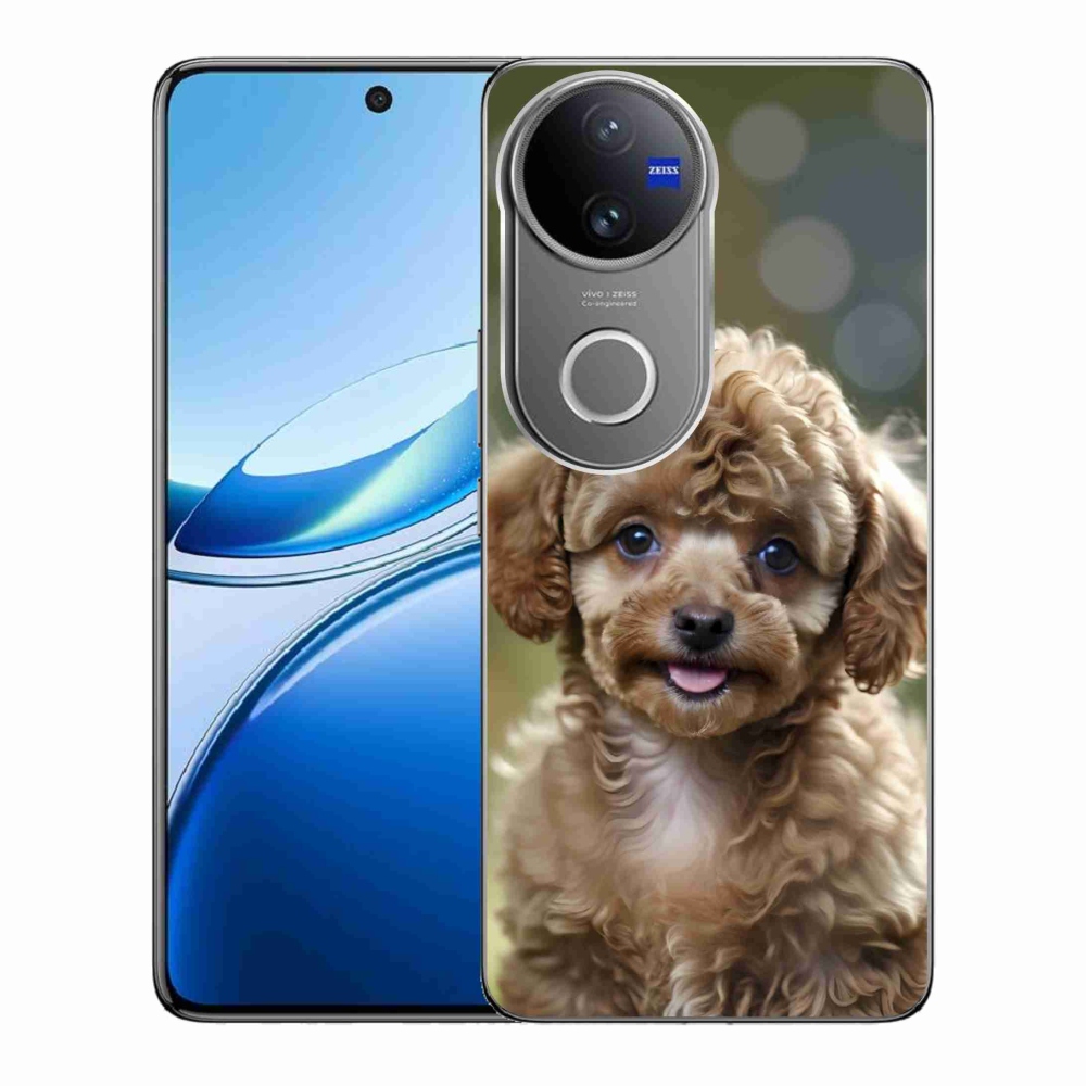 Gelový kryt mmCase na Vivo V50 5G - roztomilý pudl