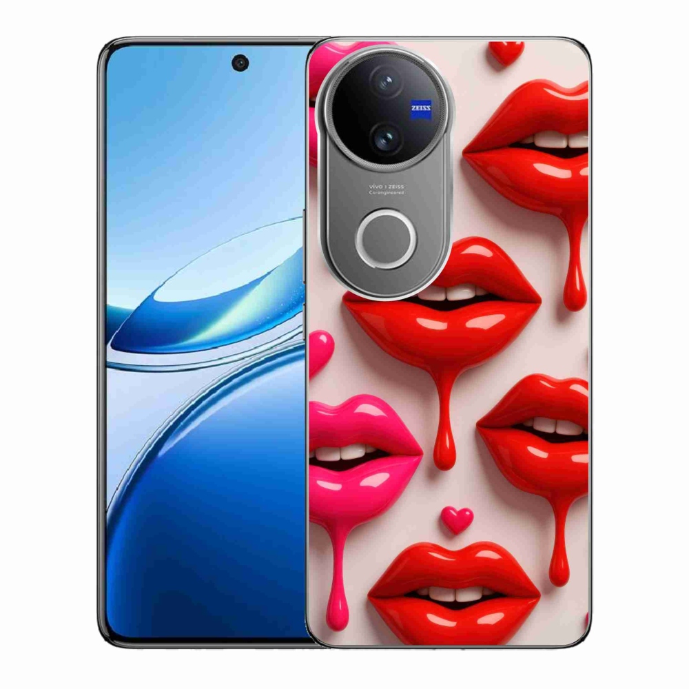 Gelový kryt mmCase na Vivo V50 5G - rty 2