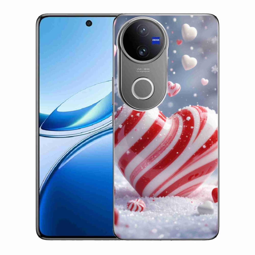 Gelový kryt mmCase na Vivo V50 5G - sladké srdce