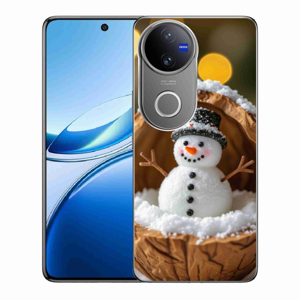 Gelový kryt mmCase na Vivo V50 5G - sněhulák 4
