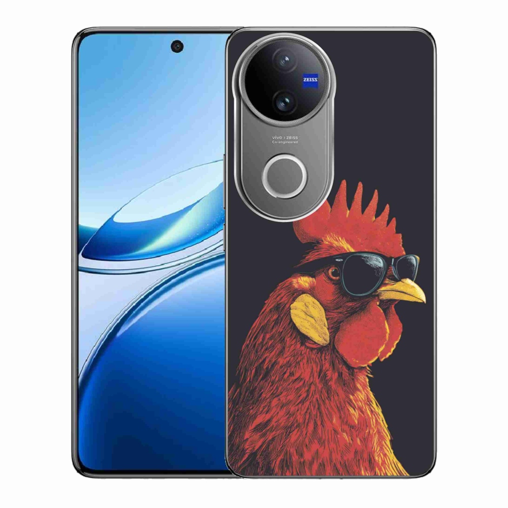 Gelový kryt mmCase na Vivo V50 5G - stylový kohout
