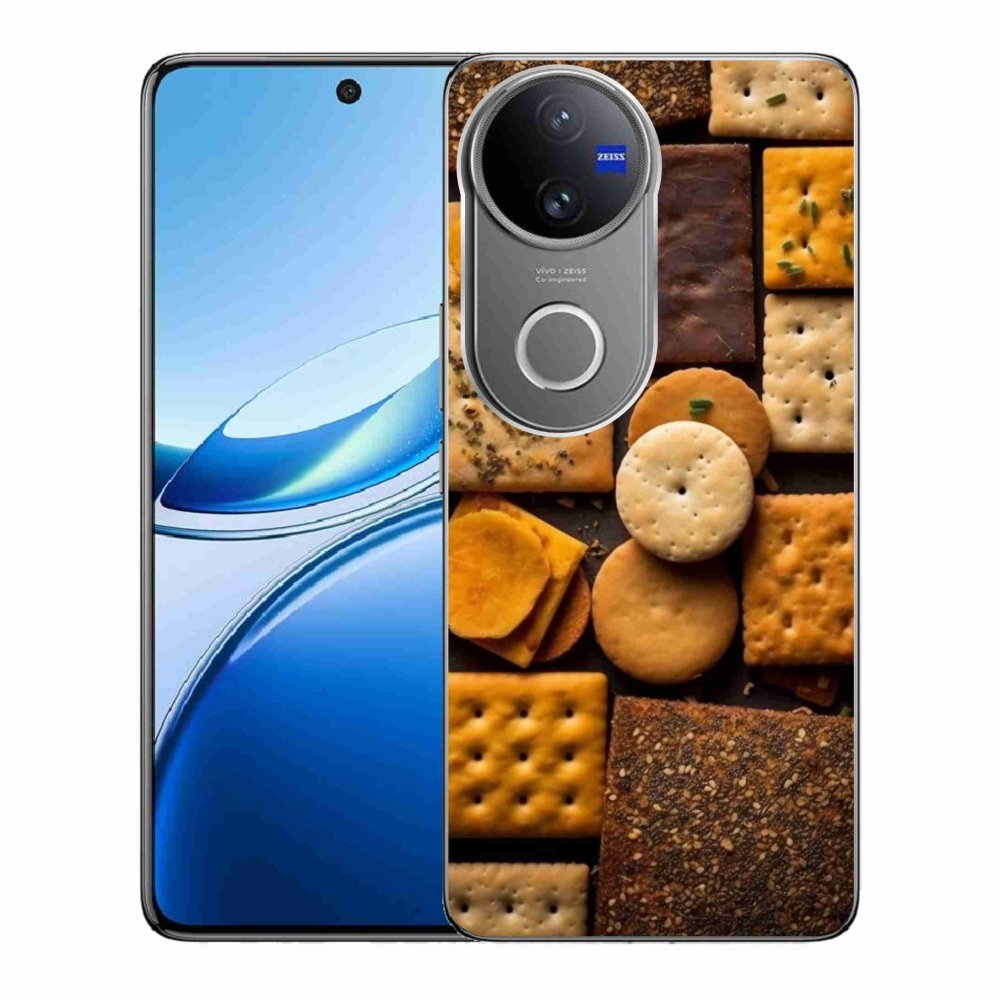 Gelový kryt mmCase na Vivo V50 5G - sušenky