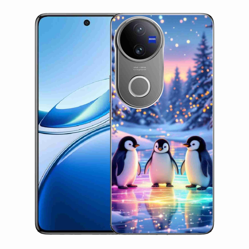 Gelový kryt mmCase na Vivo V50 5G - tučnáci