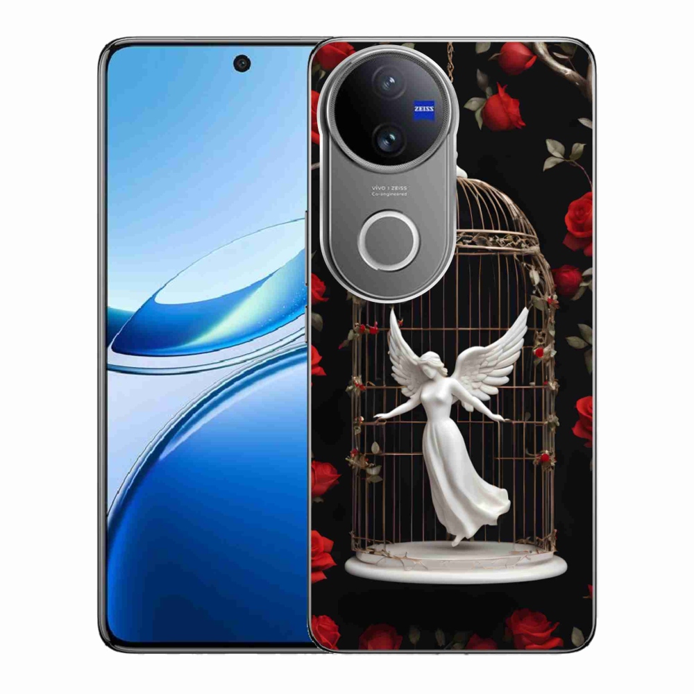 Gelový kryt mmCase na Vivo V50 5G - uvězněný anděl
