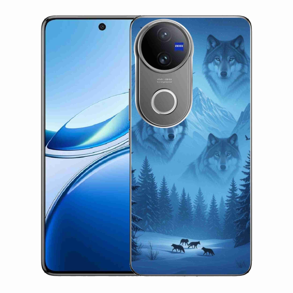 Gelový kryt mmCase na Vivo V50 5G - vlčí smečka