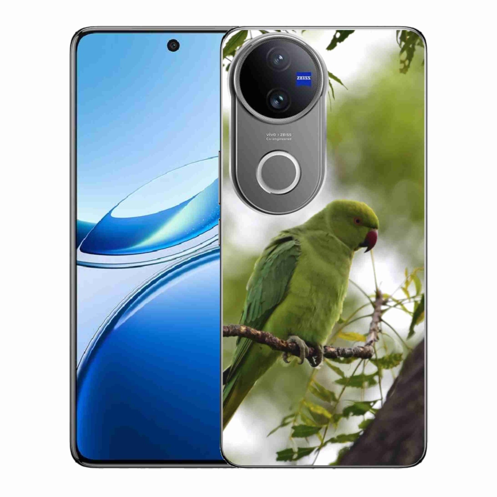Gelový kryt mmCase na Vivo V50 5G - zelený papoušek