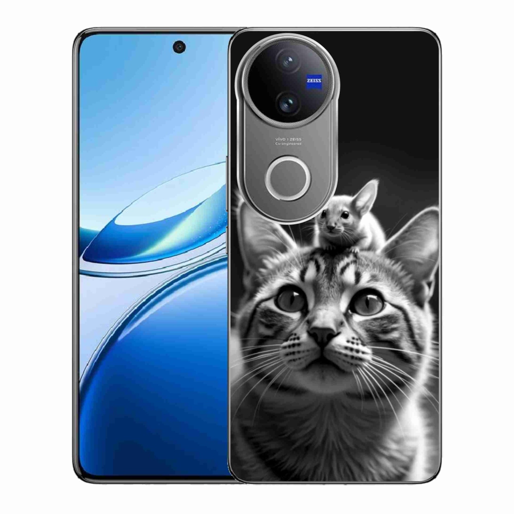 Gelový kryt mmCase na Vivo V50 5G - zvířecí přátelství 2