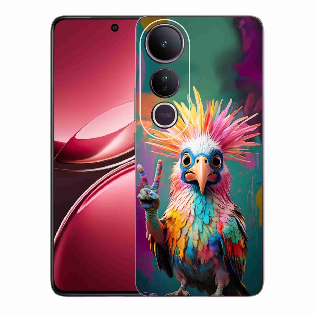 Gelový kryt mmCase na Vivo V50 Lite 4G/5G - barevný rebel