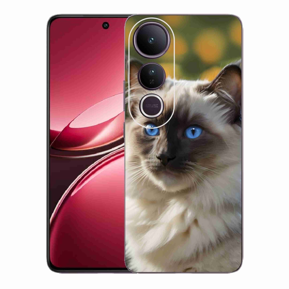 Gelový kryt mmCase na Vivo V50 Lite 4G/5G - bílý ragdoll