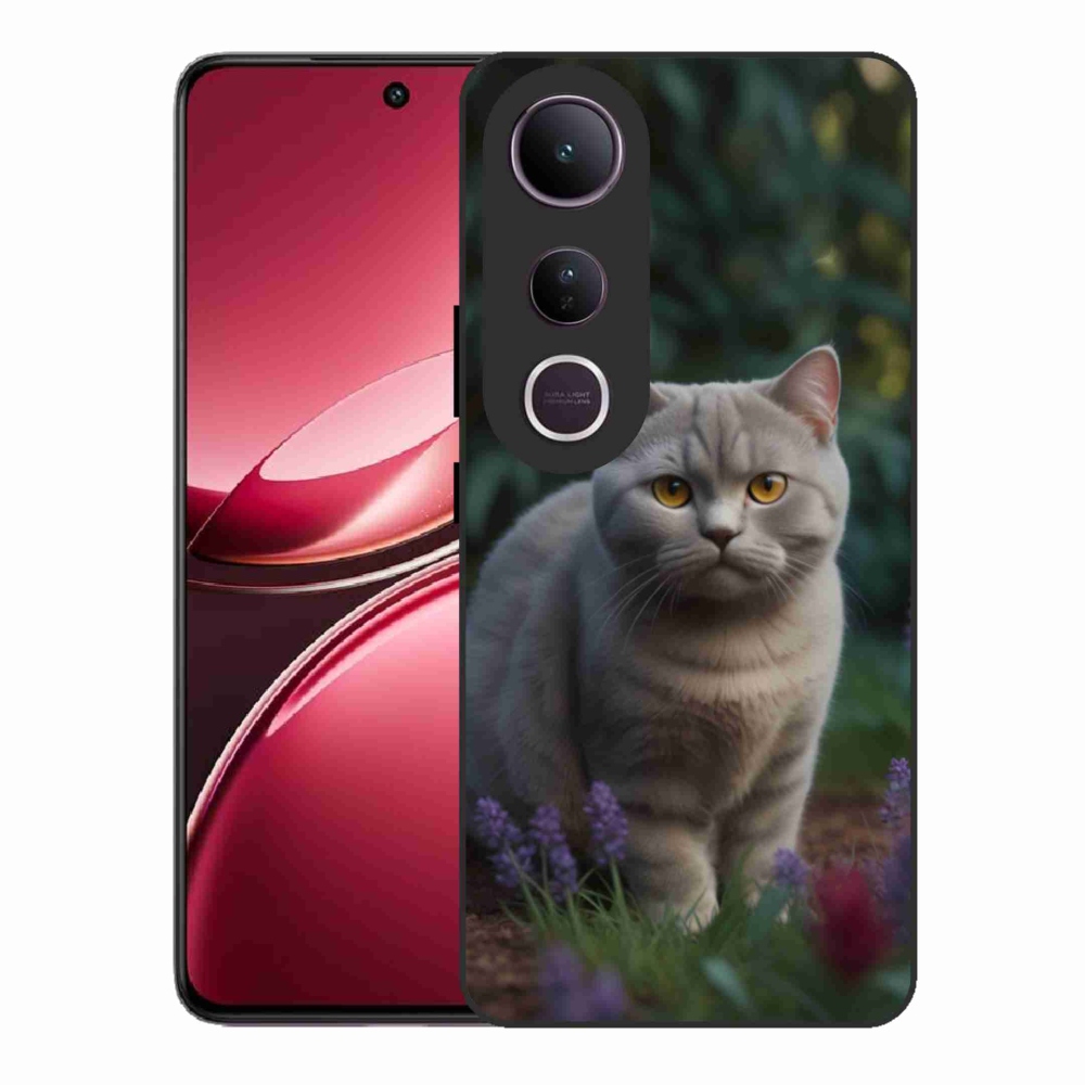 Gelový kryt mmCase na Vivo V50 Lite 4G/5G - britská kočka