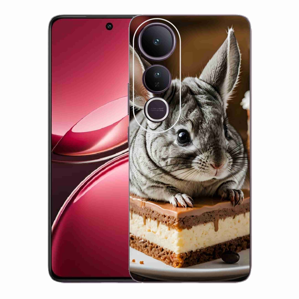 Gelový kryt mmCase na Vivo V50 Lite 4G/5G - činčila
