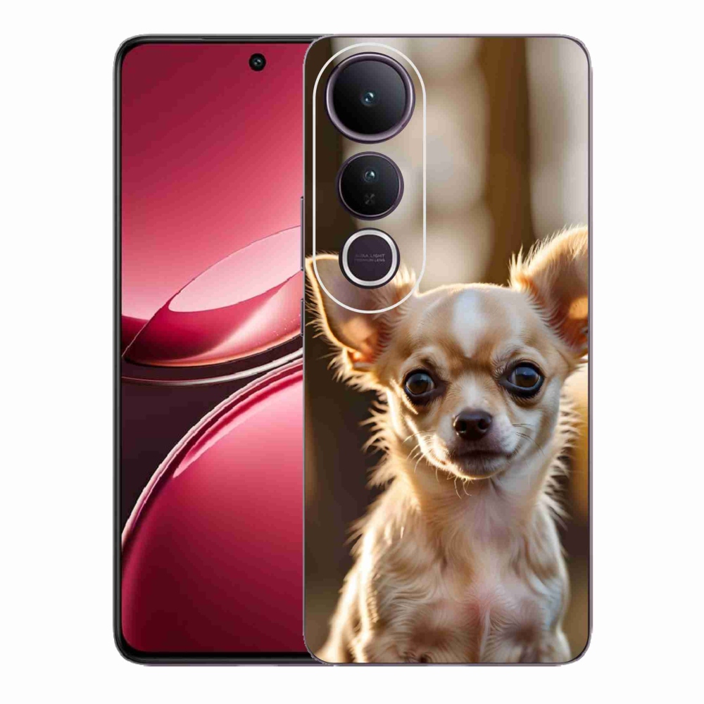 Gelový kryt mmCase na Vivo V50 Lite 4G/5G - čivava 6