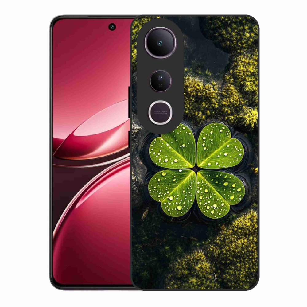 Gelový kryt mmCase na Vivo V50 Lite 4G/5G - čtyřlístek