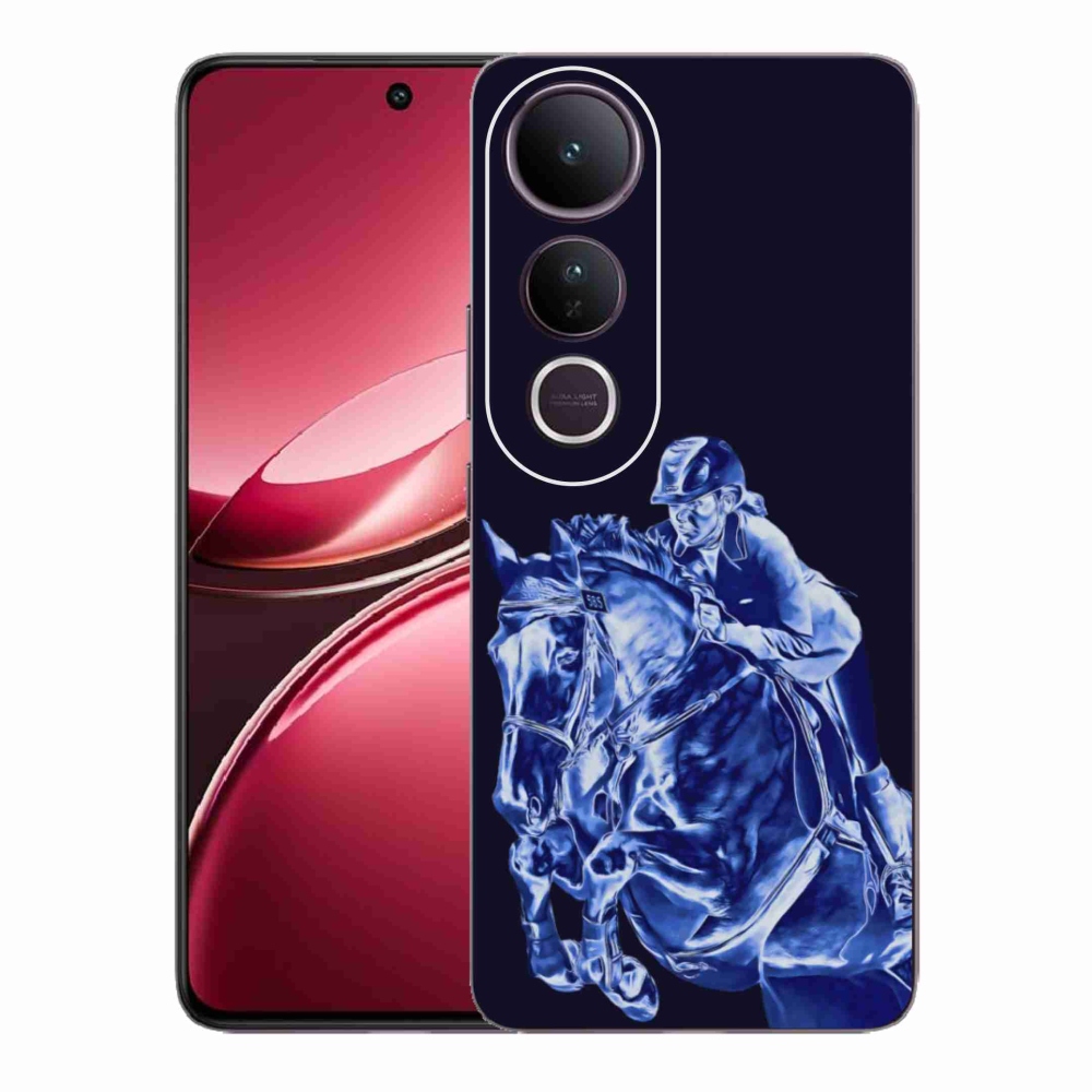 Gelový kryt mmCase na Vivo V50 Lite 4G/5G - dostihový kůň