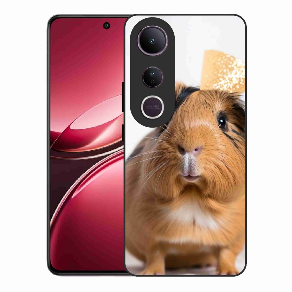 Gelový kryt mmCase na Vivo V50 Lite 4G/5G - hnědé morče