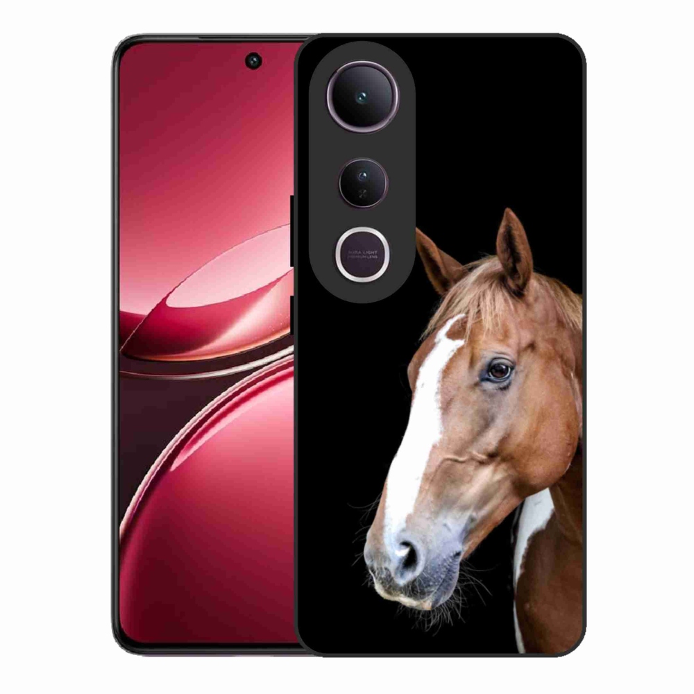 Gelový kryt mmCase na Vivo V50 Lite 4G/5G - hnědý kůň 3