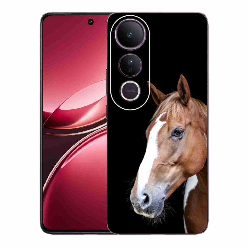 Gelový kryt mmCase na Vivo V50 Lite 4G/5G - hnědý kůň 3